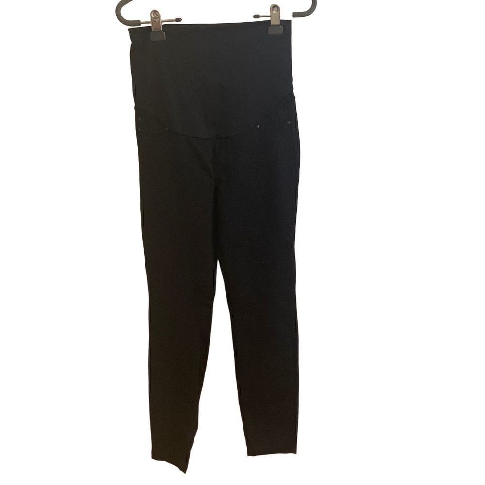 Liverpool Maternity Black Jeggings Skinny Leg Dress Pants Size 4